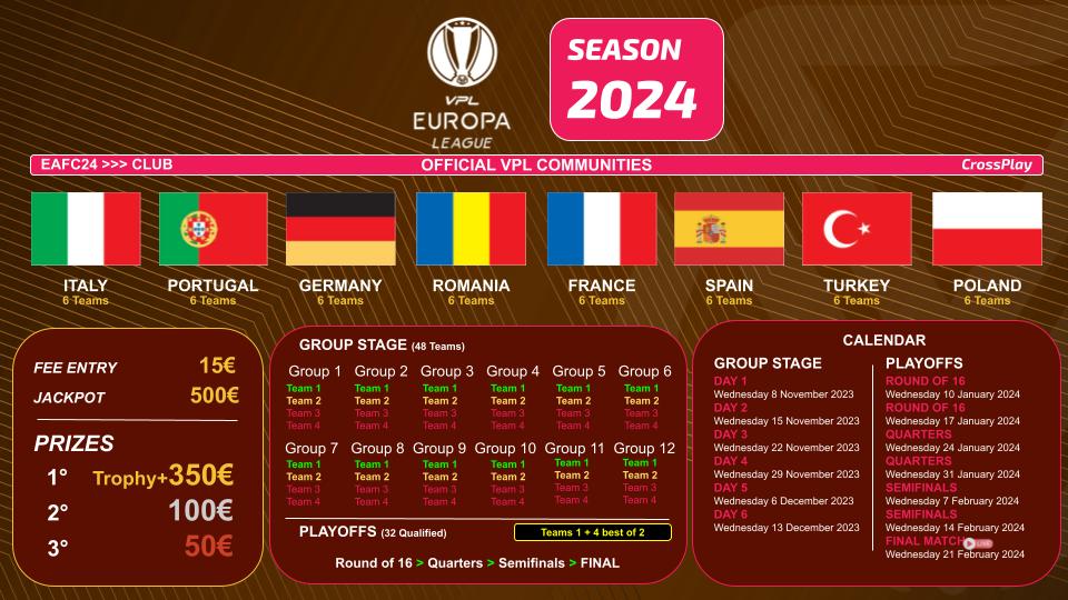 VPL Champions League & VPL Europa League