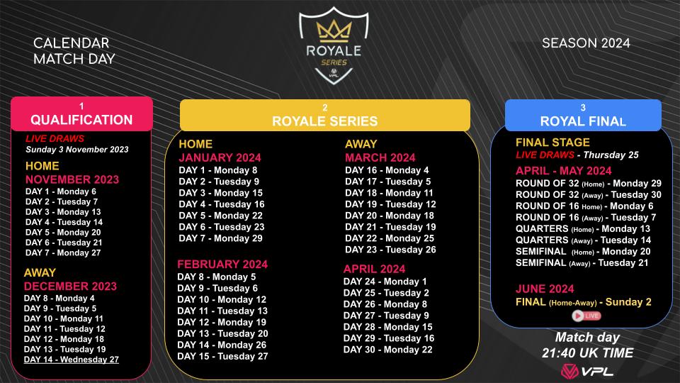 VPL ROYAL SERIES 2024